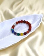 7 Chakra Rudraksha Bracelet