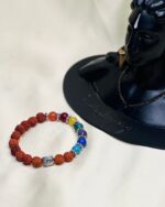 7 Chakra Rudraksha Bracelet