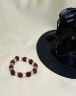 Clear Quartz & Rudraksha Bracelet