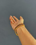 5 Mukhi Golden Rudraksha Bracelet