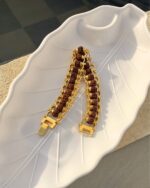 5 Mukhi Golden Rudraksha Bracelet