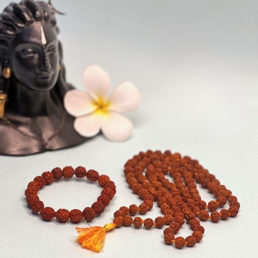 Panch Mukhi Maala-Bracelet Combo