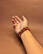 Tigers eye & Rudraksh Bracelets Combo