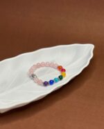 Rose Quartz & 7 Chakra Stones Bracelet