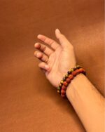Tigers eye & Rudraksh Bracelets Combo