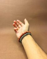 Pyrite & Rudraksh Bracelet - Shiv Sampatti Kavach by Avdhuta