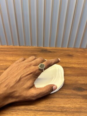 Raw Pyrite Ring - Wealth in your hands. Power in your presence