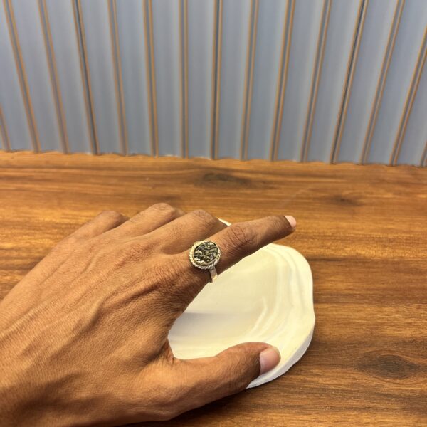 Raw Pyrite Ring - Wealth in your hands. Power in your presence